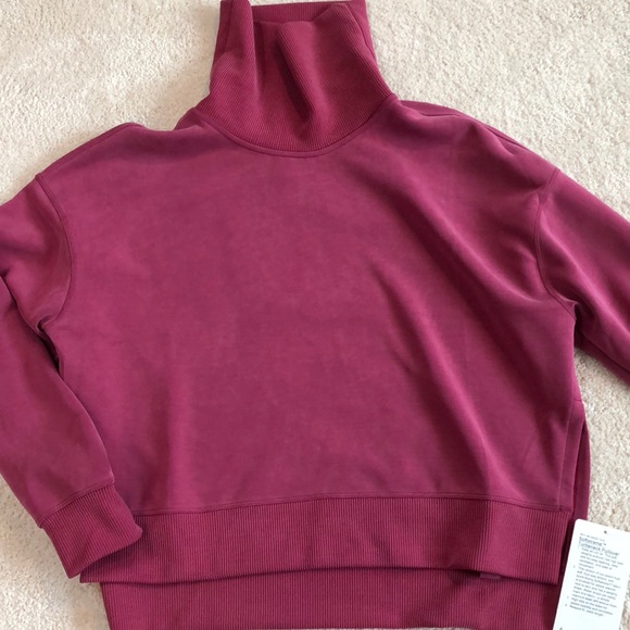 lululemon athletica Tops - Lululemon Softstreme Turtleneck Pullover-NWT!